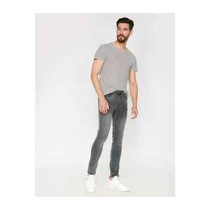 Koton Men's Grey Michael Jeans vyobraziť