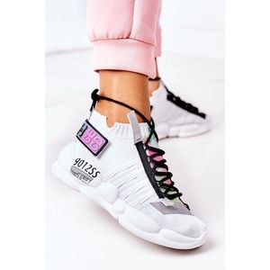 Women's Sports Shoes Sneakers White Bubble Tea vyobraziť