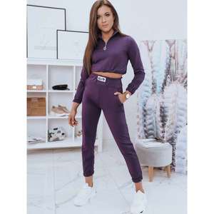 Women's sweat suit SUPRE purple Dstreet AY0566 vyobraziť