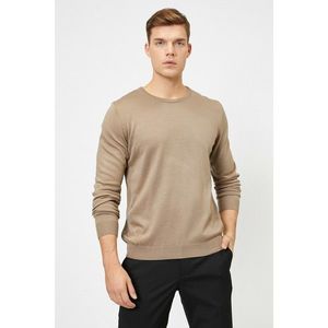 Koton Men's Brown Sweater vyobraziť
