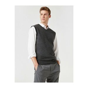 Koton V Neck Basic Knitwear Cardigan vyobraziť