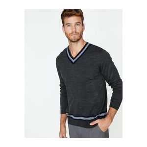 Koton Striped Knitwear Sweater vyobraziť