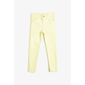Koton Girl Yellow Jeans vyobraziť