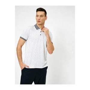 Koton Polo Neck Star Men's T-Shirt vyobraziť