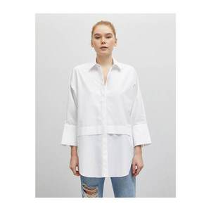 Koton Oversize Shirt Poplin Cotton vyobraziť