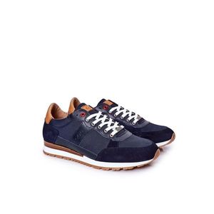 Men's Sports Shoes Sneakers GOE HH1N4053 Navy Blue vyobraziť