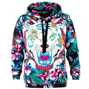 Bittersweet Paris Unisex's Flower Tiger Hoodie H-K Bsp065 vyobraziť