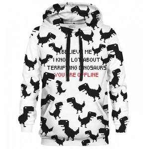 Bittersweet Paris Unisex's Terrifying Dino Hoodie H-K Bsp378 vyobraziť