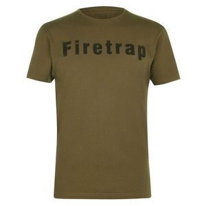 Firetrap Large Logo T Shirt Mens vyobraziť