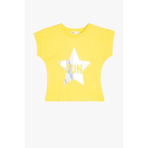 Koton Yellow Girl T-Shirt vyobraziť
