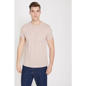 Koton Men's Pink T-Shirt vyobraziť