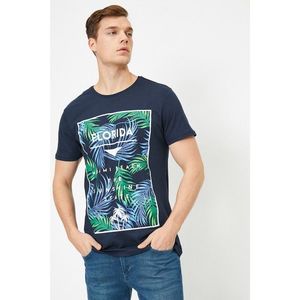 Koton Man Navy Blue T-Shirt vyobraziť