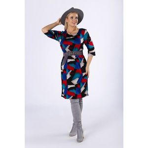 knitted dress with 3/4 sleeves vyobraziť