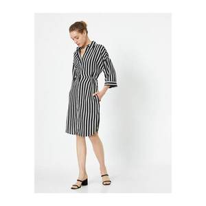 Koton Striped Shirt Dress vyobraziť
