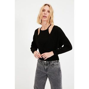 Trendyol Black Blouse Sweater Knitwear Suit vyobraziť