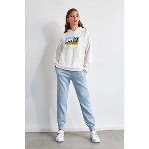 Trendyol Blue Basic Jogger Raised Knitted Sweatpants vyobraziť