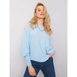 Blue loose sweater vyobraziť