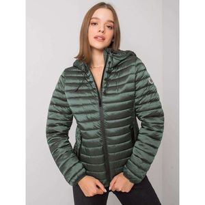 Green transition jacket with a hood vyobraziť