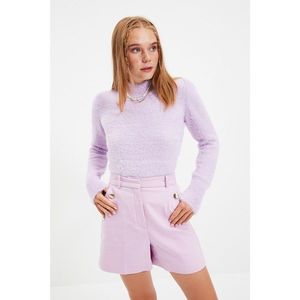 Trendyol Lilac Bearded Knitwear Sweater vyobraziť