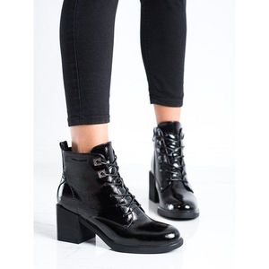 FILIPPO LACE-UP ANKLE BOOTS ON THE POST vyobraziť