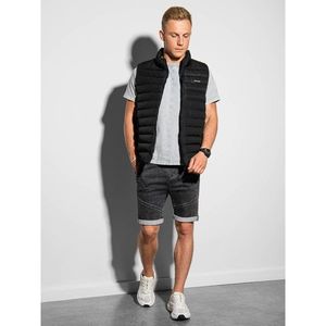 Ombre Clothing Men's quilted vest V38 vyobraziť