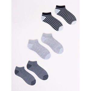 Yoclub Ankle Cotton Socks Patterns Colors SK-59/3PAK/MAN/001 vyobraziť