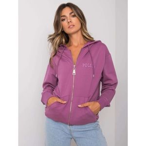 Purple zip up hoodie vyobraziť