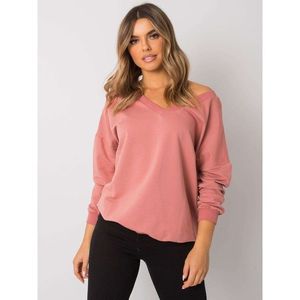Dusty pink cotton sweatshirt vyobraziť