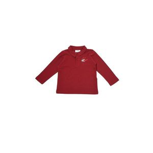 Trendyol Claret Red Embroidery Boy Knitted Polo Neck T-shirt vyobraziť