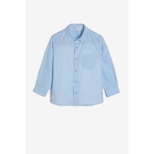 Koton Blue Boy Classic Collar Shirt vyobraziť