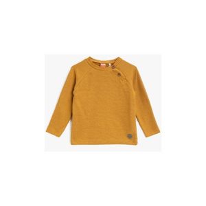 Koton Basic Crew Neck Buttoned Knitwear Sweater vyobraziť