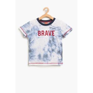 Koton Navy Blue Baby Boy Printed T-Shirt vyobraziť