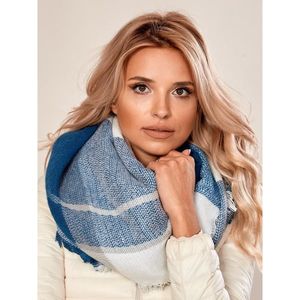 Knitted women's sea scarf vyobraziť