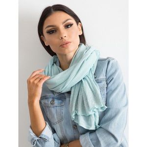 Turquoise scarf with rhinestones vyobraziť