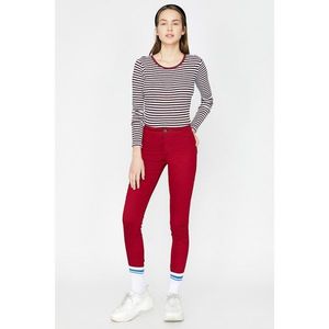 Koton Women's Red Pants vyobraziť