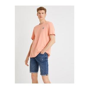 Koton Men's Coral T-Shirt vyobraziť
