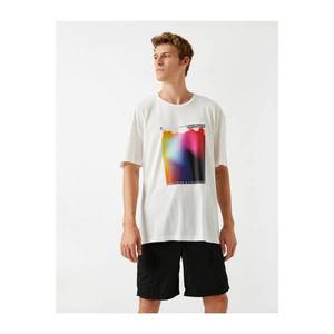 Koton Color Printed T-Shirt Cotton vyobraziť