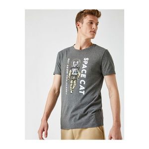 Koton Printed T-Shirt Crew Neck Cotton vyobraziť