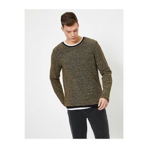 Koton Bike Collar Slim Fit Seasonal Sweater vyobraziť