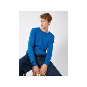 Koton Men's Navy Blue Sweater vyobraziť