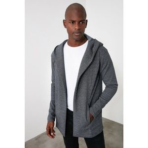 Trendyol Black Men's Cardigan vyobraziť