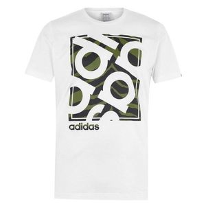 Pánske tričko Adidas Camo Box vyobraziť