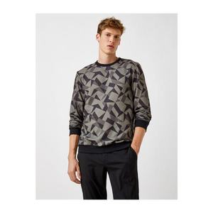 Koton Geometric Patterned Sweatshirt vyobraziť