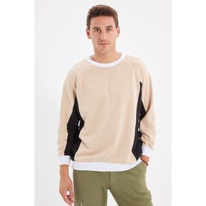 Trendyol Stone Men's Oversize Fit Sweatshirt vyobraziť