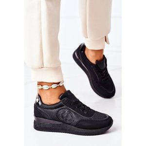 Women’s Sport Shoes Sneakers Black Under Control vyobraziť