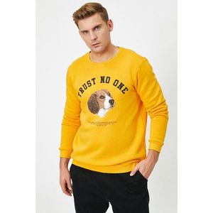 Koton Male Yellow Sweatshirt vyobraziť