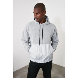 Trendyol Grey Men's Sweatshirt vyobraziť