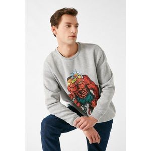 Koton Male Grey Sweatshirt vyobraziť