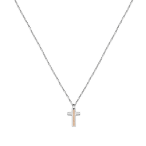 Morellato Pánsky oceľový náhrdelník s krížikom Motown SALS44 vyobraziť