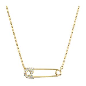 Swarovski Pozlátený náhrdelník so zatváracím špendlíkom So Cool 5512760 vyobraziť